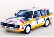トロフュー 1/43 アウディ スポーツ クアトロ No.6 1984 WRC RACラリー 4位 M.ムートン/F.Pons RRuk93