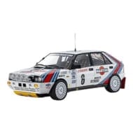 京商 1/18 ランチア デルタ HF 4WD No.6 1987 WRC ラリー・モンテカルロ ウィナー M.Biasion/T.Siviero