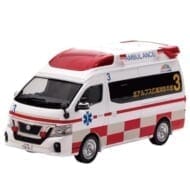 CARNEL 1/43 ニッサン パラメディック 2022 長野県北アルプス広域消防本部高規格救急車