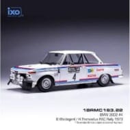 イクソ 1/18 BMW 2002 No.4 1973 WRC RACラリー B.ワルデガルド/H.Thorszelius
