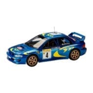 ホビージャパン 1/43 スバル インプレッサ No.4 1997 WRC ラリー・モンテカルロ ウィナー P.リアッティ/F.ポンス