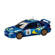 ホビージャパン 1/43 スバル インプレッサ No.4 1997 WRC ツール・ド・コルス P.リアッティ/F.ポンス