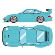 ヴィジョン 1/43 ポルシェ 911 993 GT2 EVO 1998 ミントグリーン