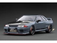 イグニッションモデル 1/18 ニッサン スカイライン GT-R TOP SECRET VR32 グレー