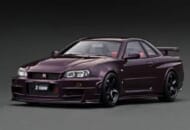 イグニッションモデル 1/18 ニッサン ニスモ R34 GT-R Z-tune ミッドナイトパープル