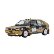 京商 1/18 ランチア デルタ HF 4WD No.1 1987 ERC ピアンカヴァッロ・ラリー ウィナー F.Tabaton/L.Tedeschini>