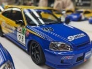 MOTORHELIX 1/18 ホンダ シビック タイプR EK9 No.95 スプーン レーシング