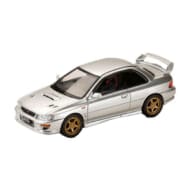 1/64 スバル インプレッサ PURE SPORTS COUPE WRX type R STi GC8 V WRフロントバンパー シルバーメタリック