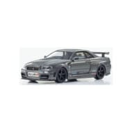 1/64 ニッサン スカイライン R34 GT-R ニスモ CRS Ver.LED搭載 グレー [MOTN]>