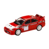 1/64 ミツビシ ランサーRSエボリューション6 CP9A 2000 RALLIART レッド>