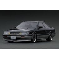 イグニッションモデル 1/18 ニッサン レパード アルティマ V30TWINCAM TURBO F31 ブラック/シルバー