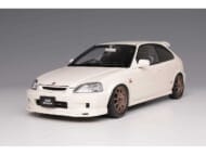 MOTORHELIX 1/18 ホンダ シビック タイプR EK9 MUGEN チャンピオンシップホワイト>