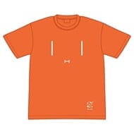 斉藤恵那 むー顔Tシャツ オレンジ Lサイズ>