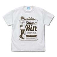 描き下ろし 夏キャン志摩リン Tシャツ WHITE XL>