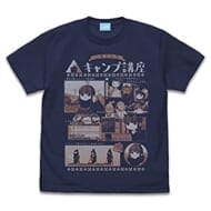 ゆるキャン△ 志摩リンのキャンプ講座 Tシャツ Ver2.0/INDIGO