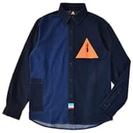 ゆるキャン△ テントポケットデニムシャツ XL