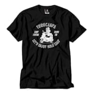 ゆるキャン△ キャンプツーリング Tシャツ ブラック L>