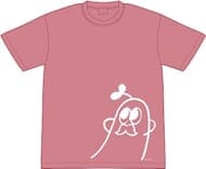 ゆるキャン△ あさキャン△2023 Tシャツ なでしこが着ているTシャツ ピンク Lサイズ>