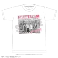 ゆるキャン△ SEASON3 カジュアルキャンプ Tシャツ XL>