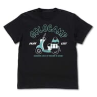 志摩リンのスクーター Tシャツ/BLACKーM