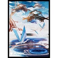 マジック:ザ・ギャザリング プレイヤーズカードスリーブ MTGS-215 神河 輝ける世界 浮世絵 土地 《島》 B