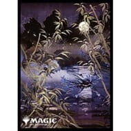 マジック:ザ・ギャザリング プレイヤーズカードスリーブ MTGS-216 神河 輝ける世界 浮世絵 土地 《沼》 A