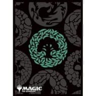 マジック:ザ・ギャザリング プレイヤーズカードスリーブ MTGS-296 MANA- MINIMALIST 緑マナ(パターン)(80枚入り)