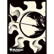 マジック:ザ・ギャザリング プレイヤーズカードスリーブ MTGS-298 MANA- MINIMALIST 白マナ(シンボル)(80枚入り)>