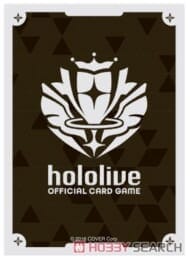 hololive OFFICIAL CARD GAME オフィシャルスリーブ Vol.3 『ブランドロゴ(White)』>