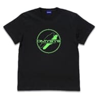 EVANGELION ダミーシステム 蓄光Tシャツ/BLACK-L