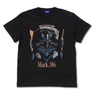 EVANGELION 月とMark.06 Tシャツ/BLACK-M>