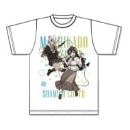 まちカドまぞく 2丁目 描き下ろしグラフィックTシャツ シャドウミストレス優子&リリス>