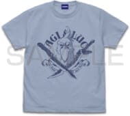 シャングリラ・フロンティア サンラク Tシャツ/ACID BLUE-XL