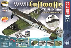 ソリューションボックス 02：WW.II ドイツ空軍戦闘機 (後期) (塗料)