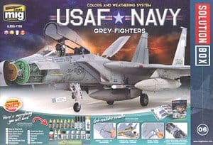 ソリューションボックス 06：アメリカ空/海軍 「グレーファイターズ」 (塗料)