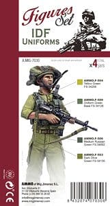 イスラエル国防軍 野戦服カラーセット (塗料)