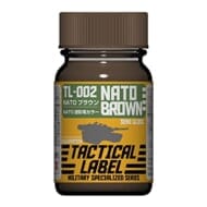 TACTICAL LABEL TLC-002 NATOブラウン