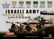イスラエル陸軍 車両&ユニフォームカラーセット (塗料)