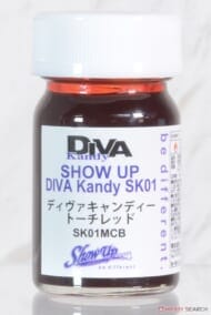 DIVA Kandy トーチレッドマイクロボトル (塗料)