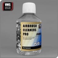 エアブラシクリーナー プロ エナメル塗料用洗浄液 200ml [VMS.TC02]>