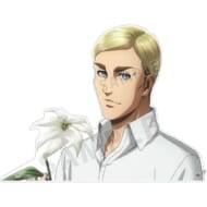 進撃の巨人 描き下ろし エルヴィン Flower Shop ver. 特大ダイカットアクリルパネル>