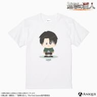 進撃の巨人 【KINOKOSといっしょ】リヴァイ Tシャツ