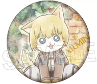進撃の巨人 調査兵にゃん 缶バッジ アルミン