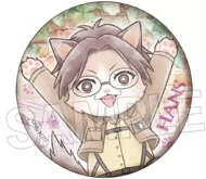 進撃の巨人 調査兵にゃん 缶バッジ ハンジ