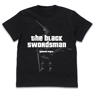ソードアート・オンライン アリシゼーション War of Underworld 黒の剣士 キリト アンダーワールド Tシャツ/BLACK-XL>