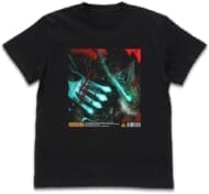 怪獣8号 フルカラーTシャツ/BLACK-XL
