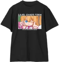 2.5次元の誘惑 リリエル 半深淵形態 ゆるコマ Tシャツメンズ(サイズ/XXL)
