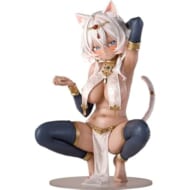 褐色猫娘 マウスケール塗装済み完成品フィギュア>