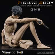 1/12スケール可動フィギュア素体 ONE(ワン) VB003 イエロースキン>