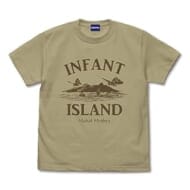インファント島 Tシャツ サンドカーキ Lサイズ 「ゴジラシリーズ」